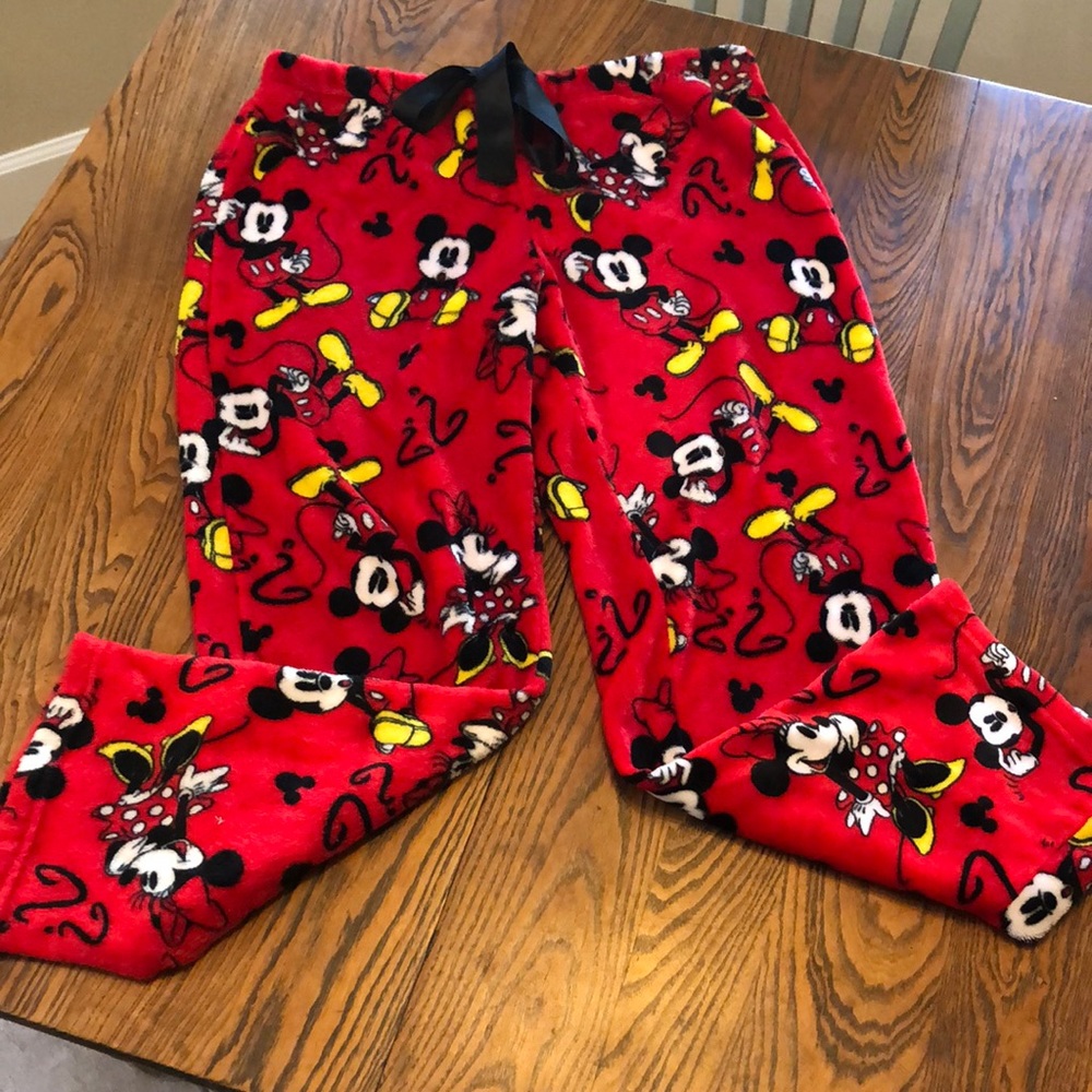 Mickey Mouse Soft Sleepwear Bottoms Size XL (16-18)